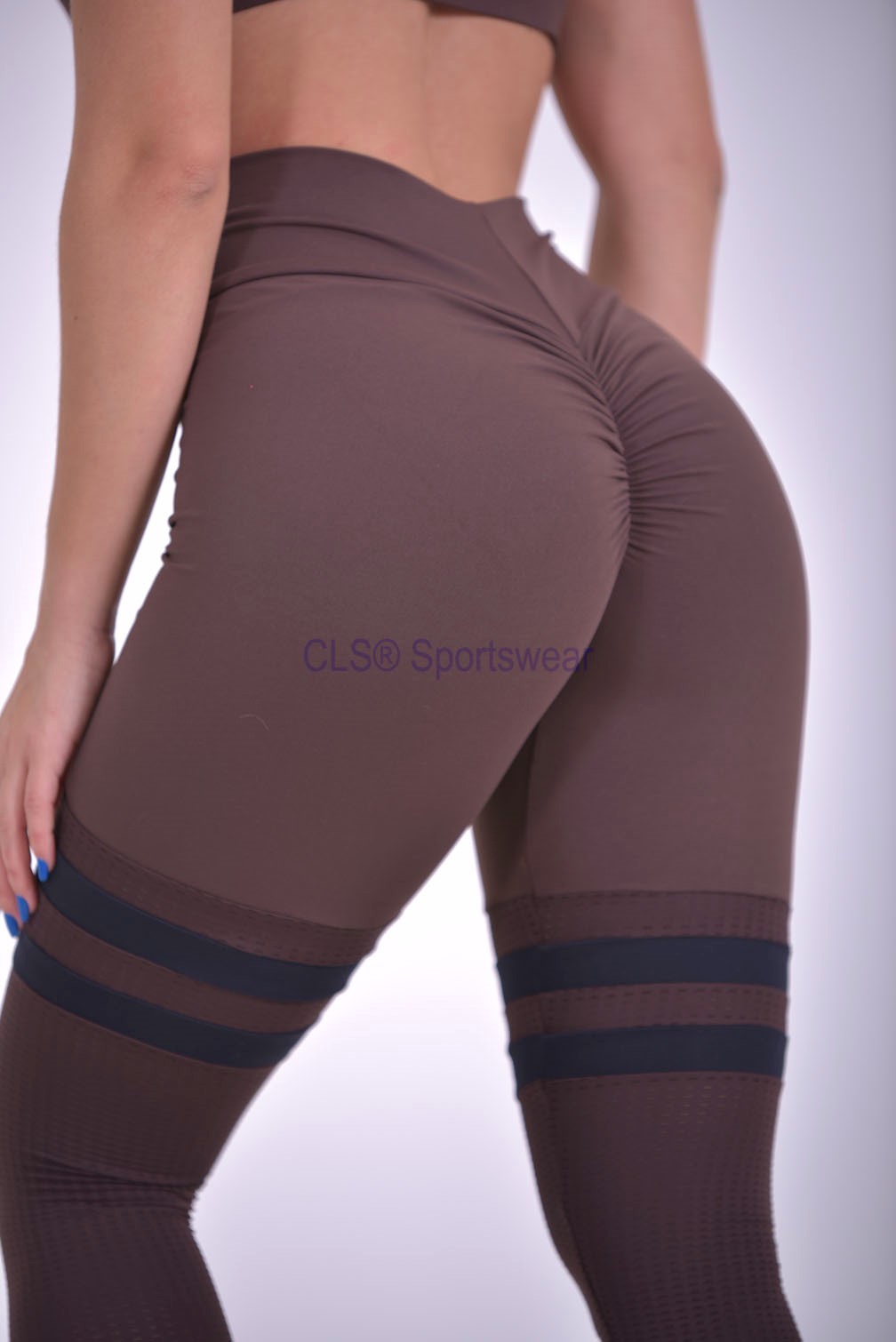 Black Shock Pink Aerobic Striped Leggings (Custom-Made) – CLS Sportswear
