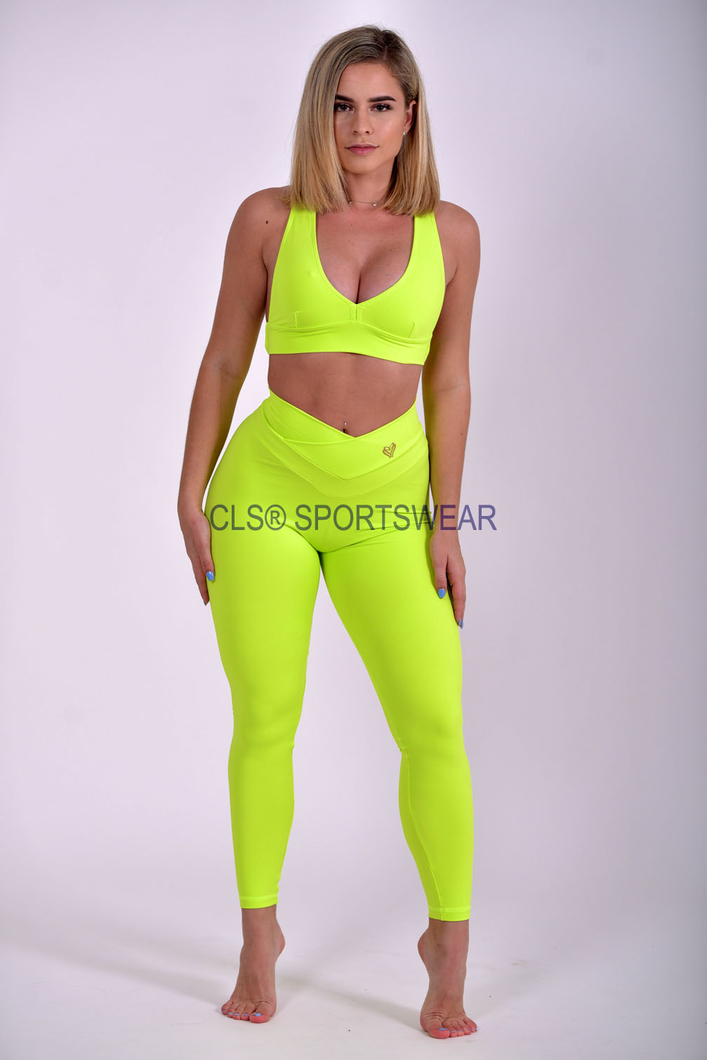 NC Shape Seamless Front Leggings Verde Summer – CLS Sportswear