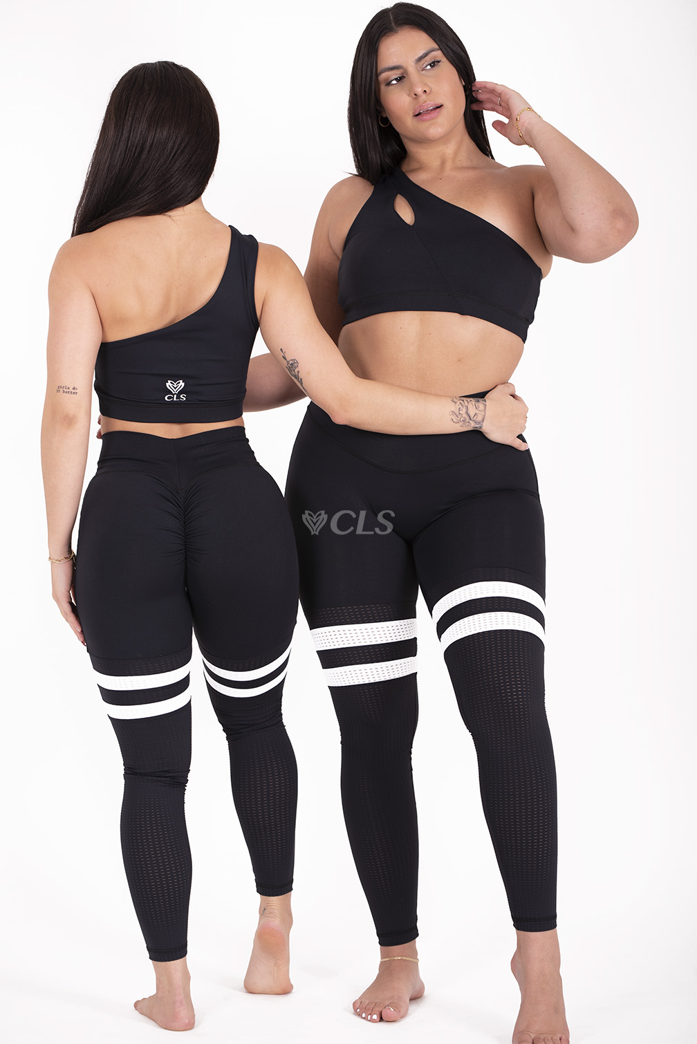 Create Your Own Seamless Front Striped Leggings Additional Colors (Custom-Made)  – CLS Sportswear