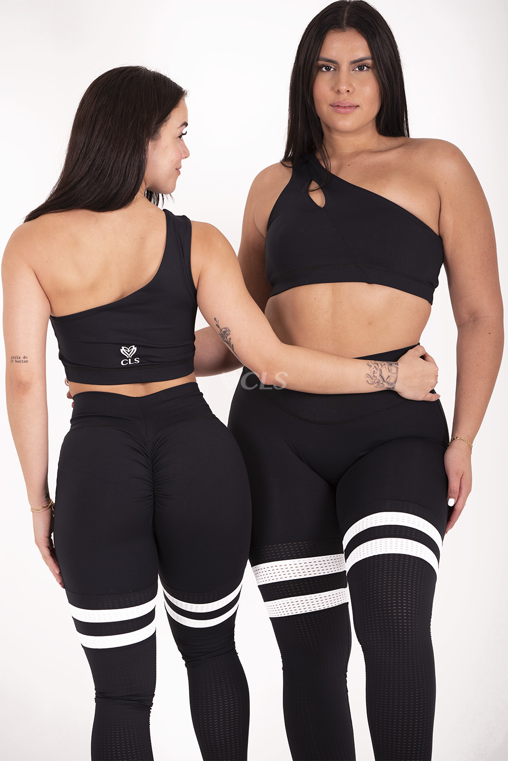 Create Your Own Seamless Front Striped Leggings Additional Colors (Custom- Made) – CLS Sportswear