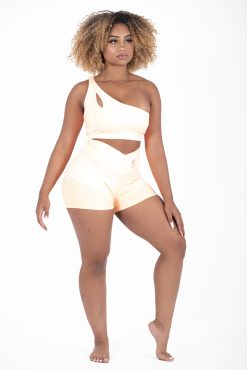 Alternative view of NC Mesh Short Shorts Orange Fresh