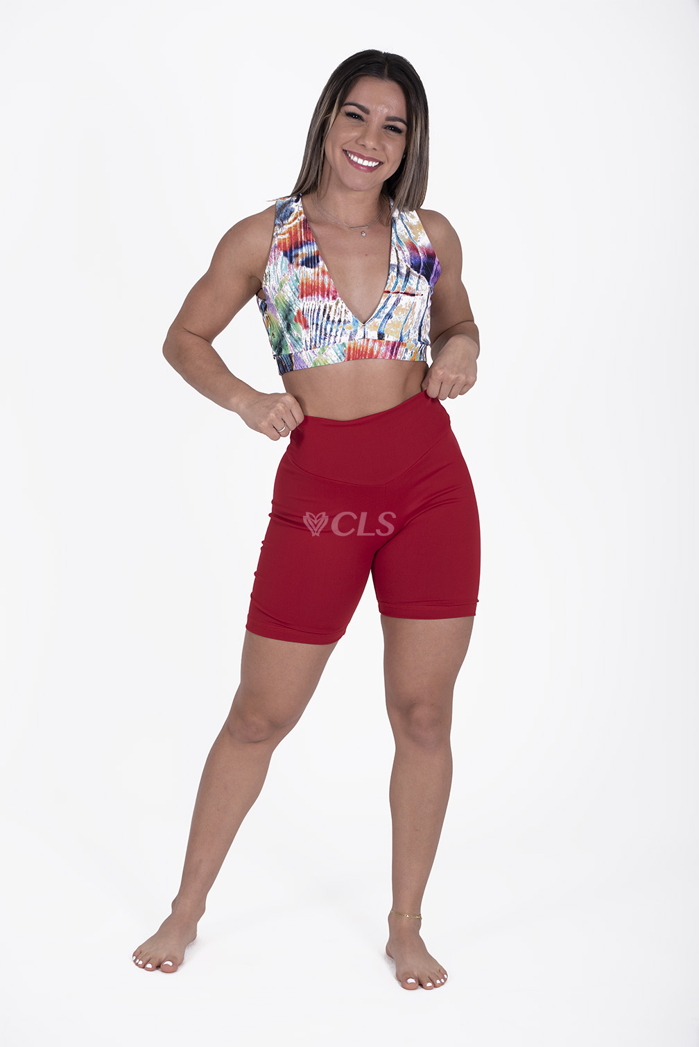 NC Confort Scarlet High Waist Biker Shorts – CLS Sportswear