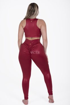 Alternative view of NC Luxe Racerback Valentino Crop Top