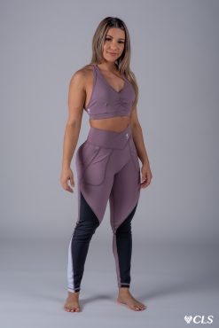 Alternative view of NC Shape Contrast Leggings Tulip