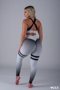 Alternative view of NC Matrix Black Square Neck Sports Bra