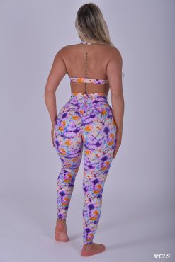 Alternative view of NC Isla Tie Dye Halter Top Firecracker