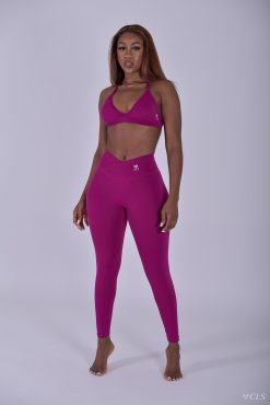 Alternative view of NC Confort Signature Scrunch Leggings Roxo