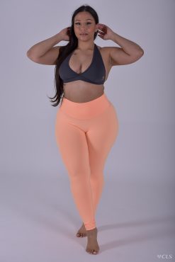 Alternative view of NC Confort Signature Scrunch Leggings Orange Fresh