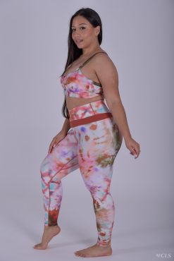 Alternative view of NC Shape Define Normal Leggings Euphoria Tie Dye