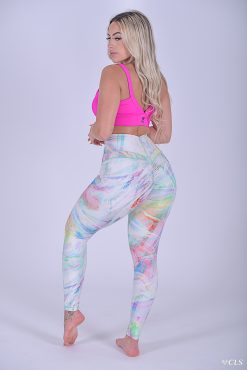 Alternative view of NC Motion Leggings Tie Dye Mint