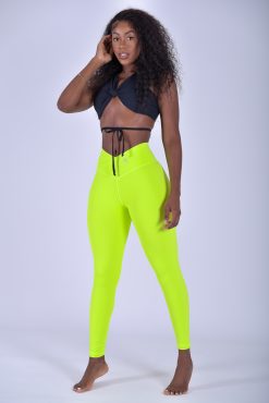 Alternative view of NC Shape Classic Scrunch Leggings Hazard Green