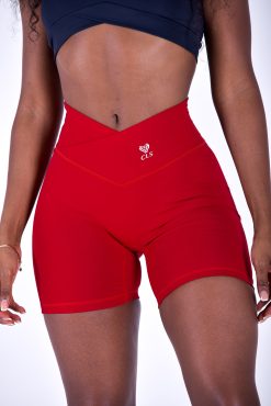 Alternative view of NC Confort Seamless Front Scrunch Shorts Scarlet