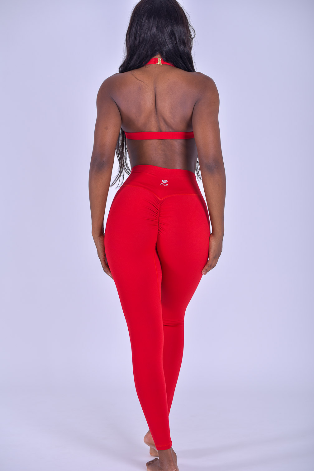 Red Mid Waist Comfort Lady Leggings, Casual Wear, Slim Fit at Rs 180 in  Thane