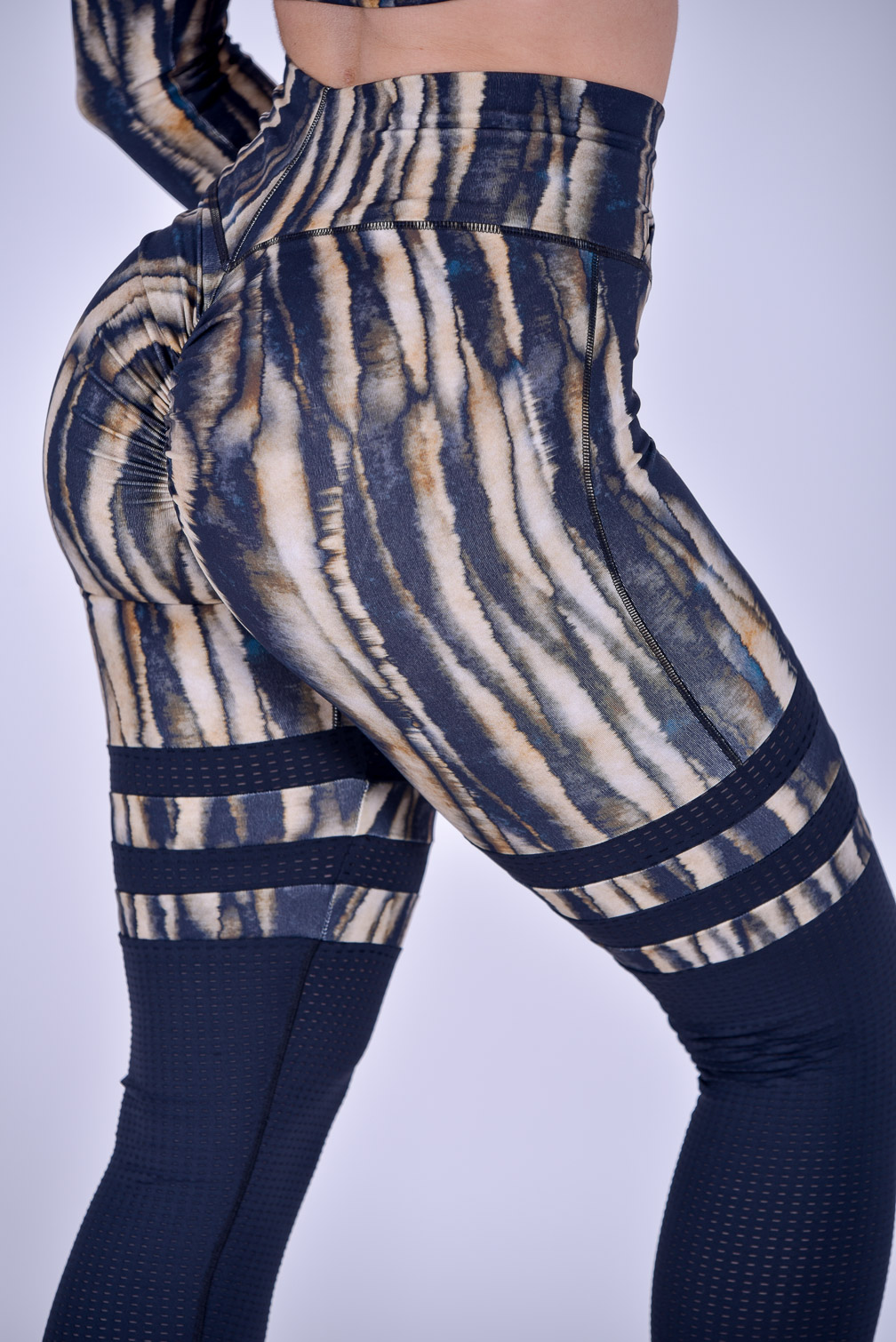 NC Seamless Front Striped Leggings Fuse Dark – CLS Sportswear
