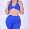 NC Effect Prime Twist Front Bra Palace Blue