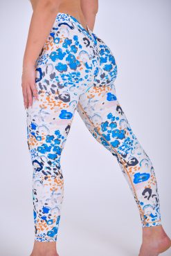 Alternative view of NC Pumpkin Leopard V Back Leggings