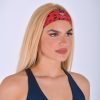 NC Red and Black Leopard Training Headband