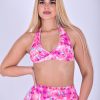 NC Isla Halter Top Magenta Dream