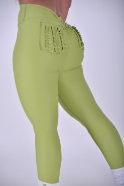 Alternative view of NC V Back Ruffle Pocket High Waist Leggings