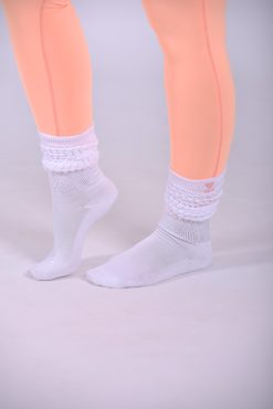 Alternative view of Slouch Socks Embroidered (Custom-Made)